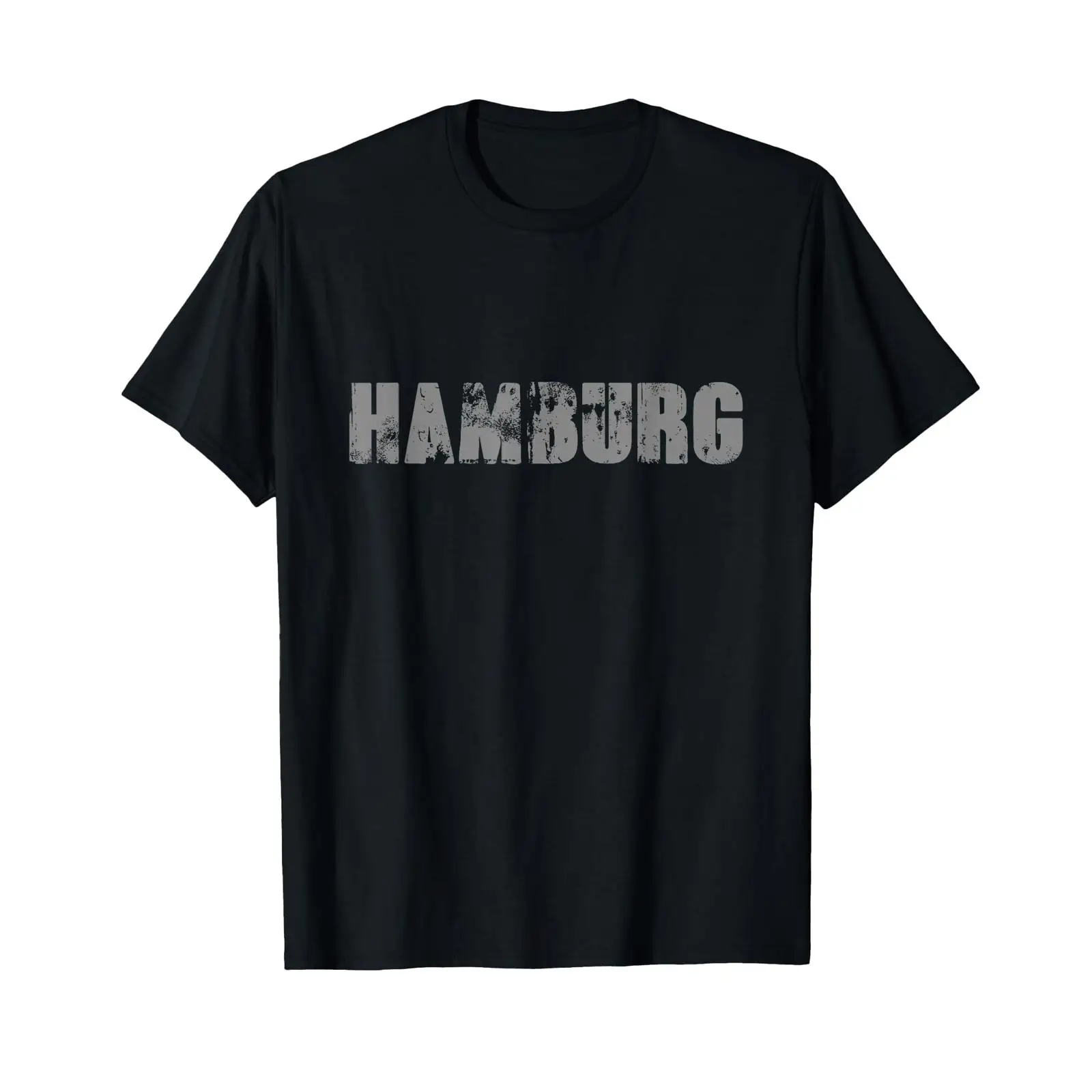 Vintage Fashion Hamburg - クールなハンブルクTシャツ、ヴィンテージ風、洗い加工、ややユニセックス、デザイナーズブランド、ファッション、柔らかい素材、スタイリッシュ、メンズ、多様なスタイルに合わせやすい、ストリートウェア、伸縮性あり。