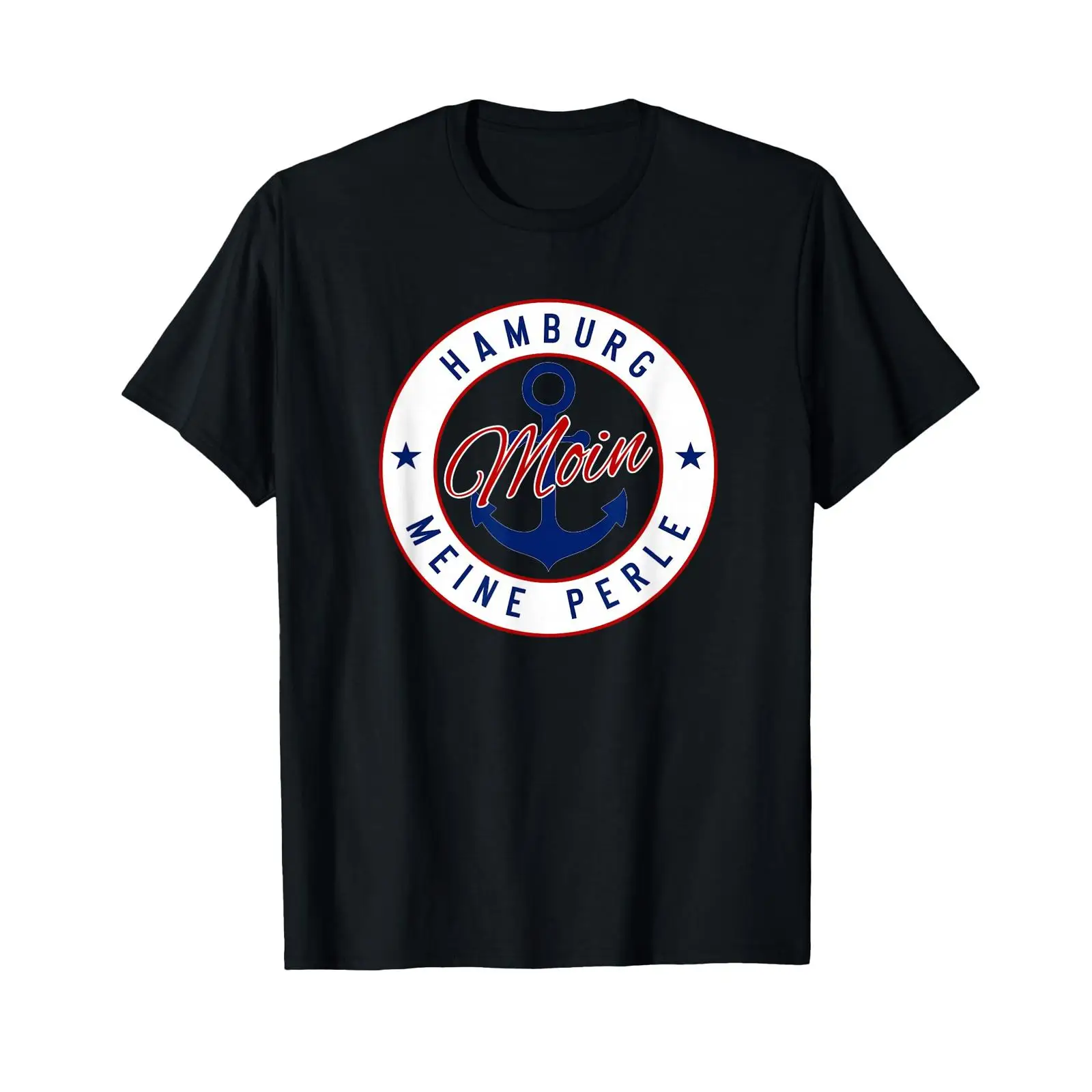 Vintage Fashion Hamburg - Tシャツ、ハンブルク、マイ・パール、ヴィンテージ風、ウォッシュ加工、スタイリッシュ、カジュアル、多様な着こなしに合う、通気性、メンズ、ややユニセックス、デザイナーズウェア。