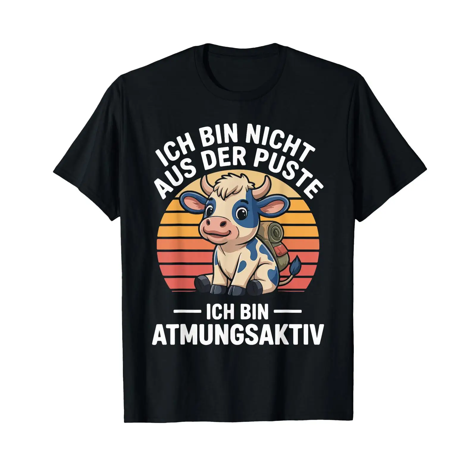 Vintage Fashion Quotes - ドイツ語の文字が入ったTシャツ「Ich Bin Nicht Aus Der Puste