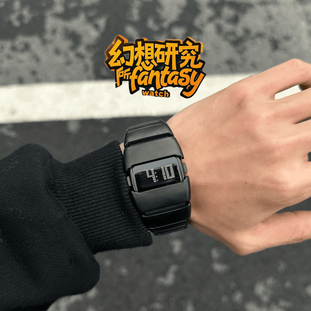 Vintage Fashion Research - Y2K研究所製 本物のミレニアムヴィンテージオリジナルスターリング クロノグラフ 高度なニッチ 多用途トレンド 未来