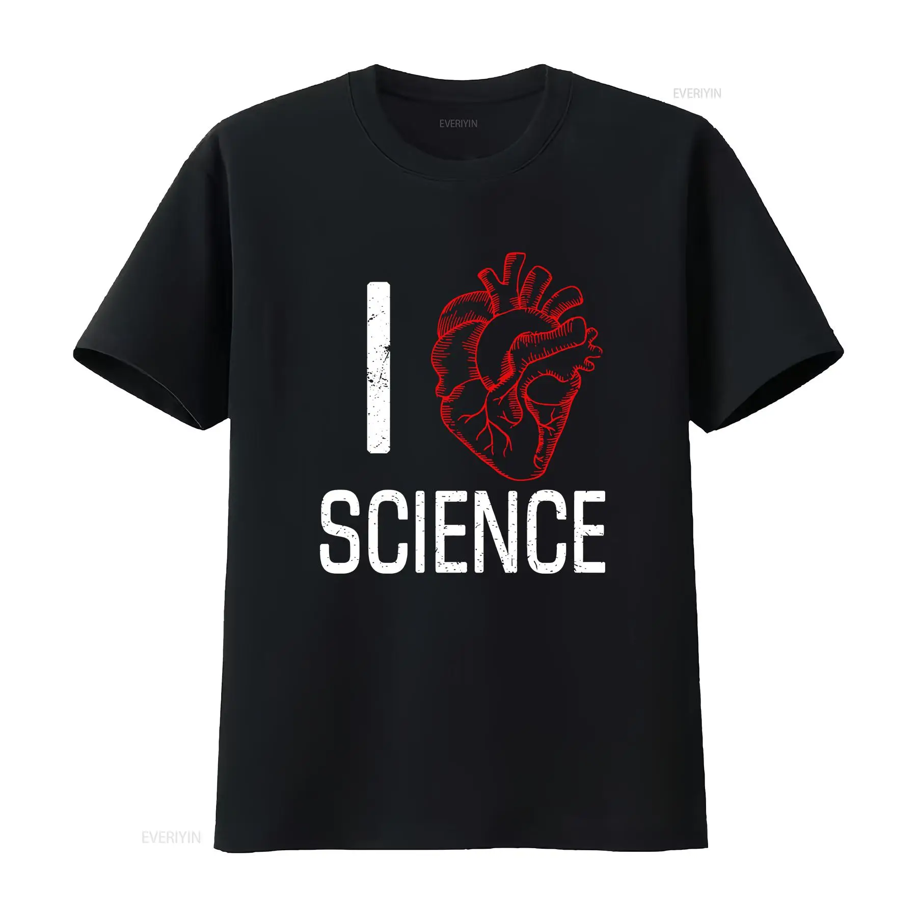 Vintage Fashion Research - I Heart Science Tシャツ 研究 研究愛