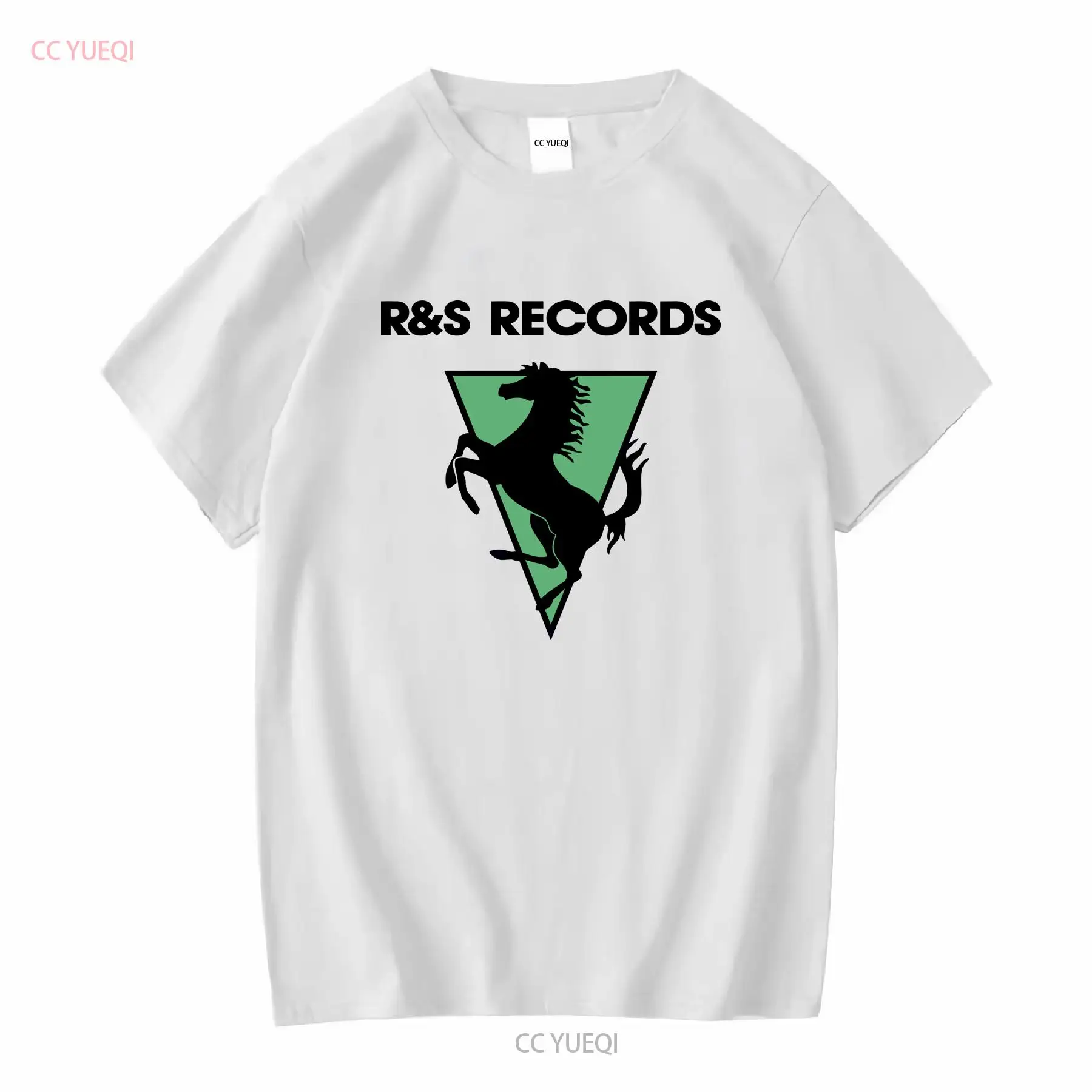 Vintage Fashion Jersey - R S レコード Tシャツヴィンテージハウスミュージック長袖または半袖ヴィンテージウォッシュスタイリッシュ通気性オムユニセックスファッション