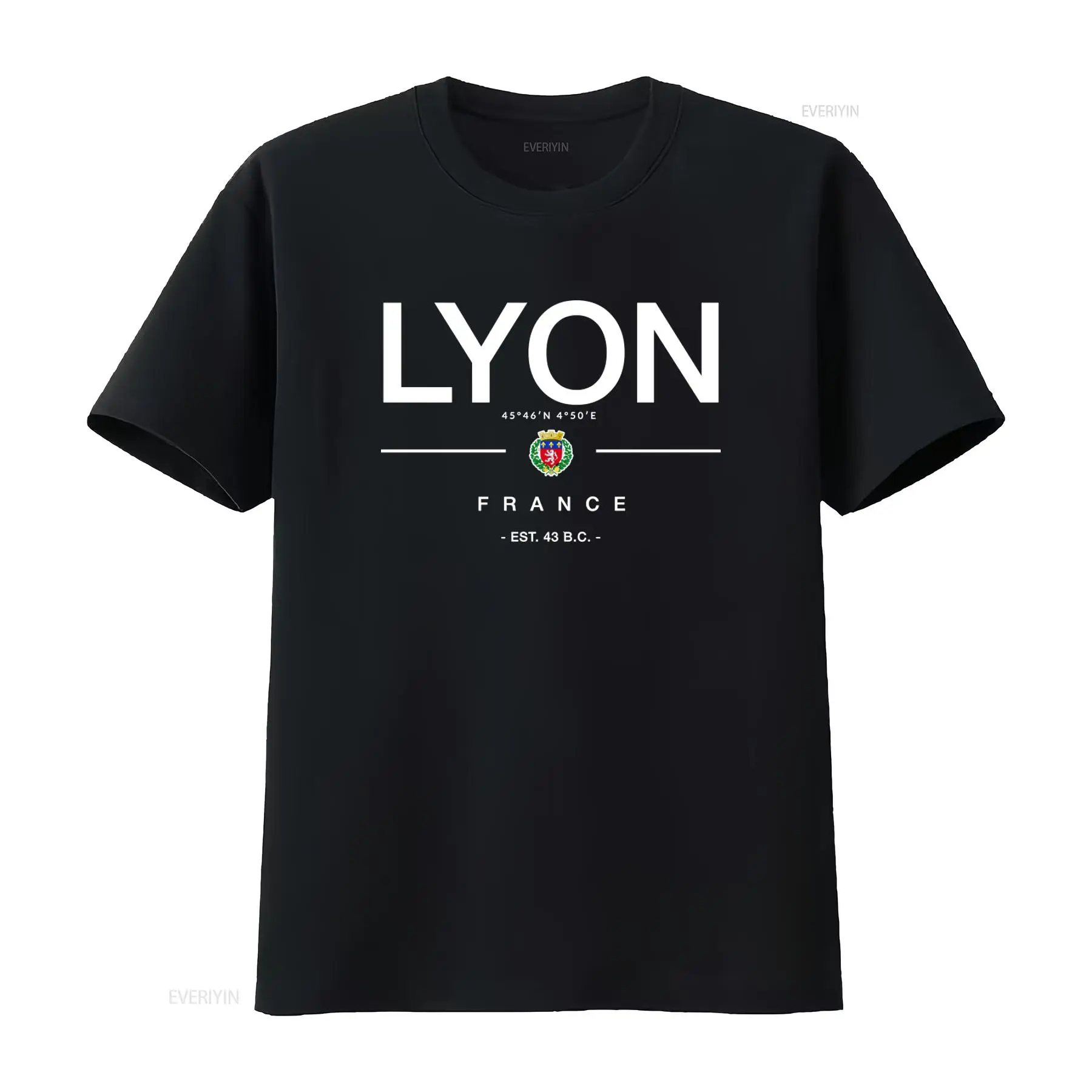 Vintage Fashion Jersey - リヨン フランス Tシャツ バケーションアパレル 記念品 ジャージ