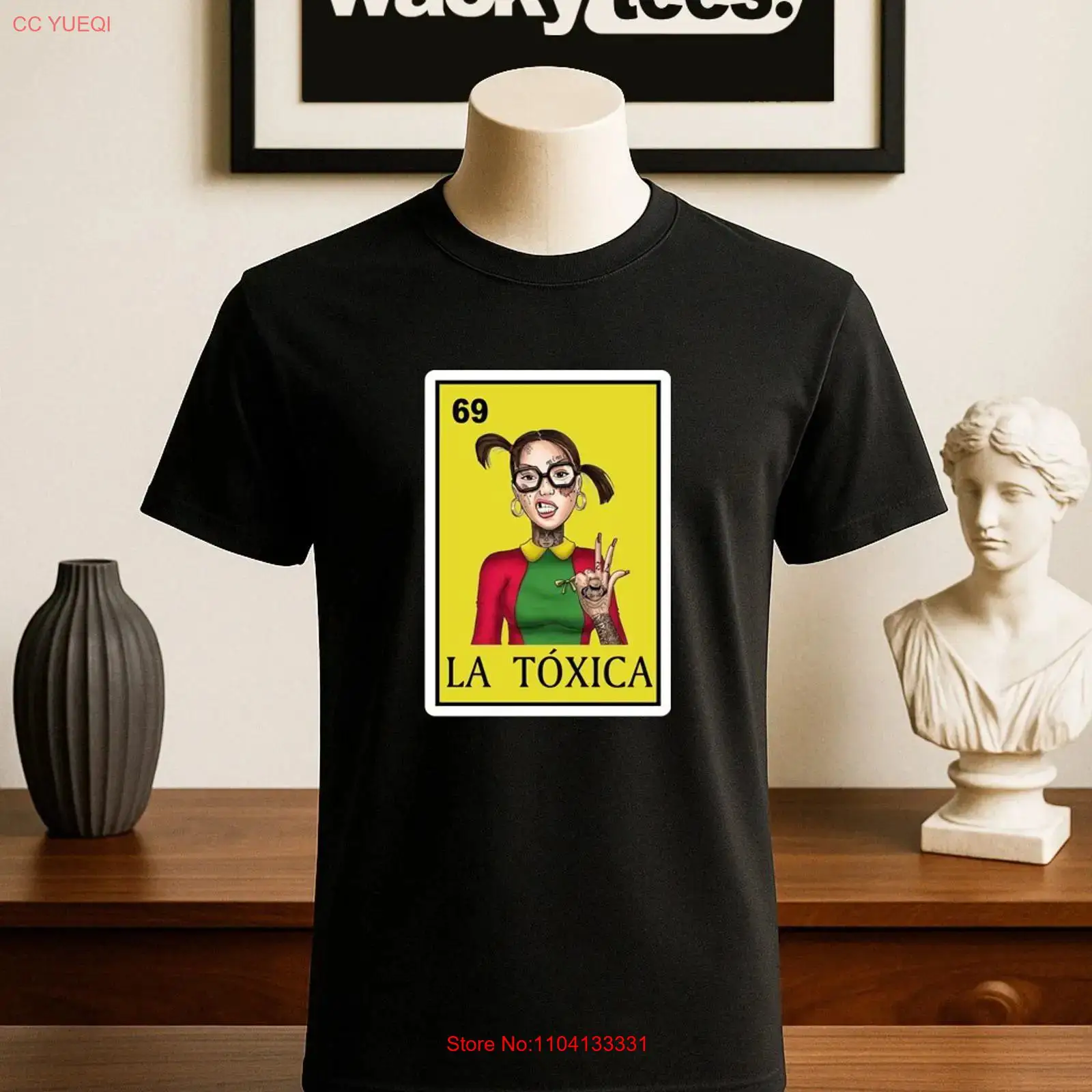 Vintage Fashion La - La Toxica Chilindrina Loteria メキシカン ビンゴ