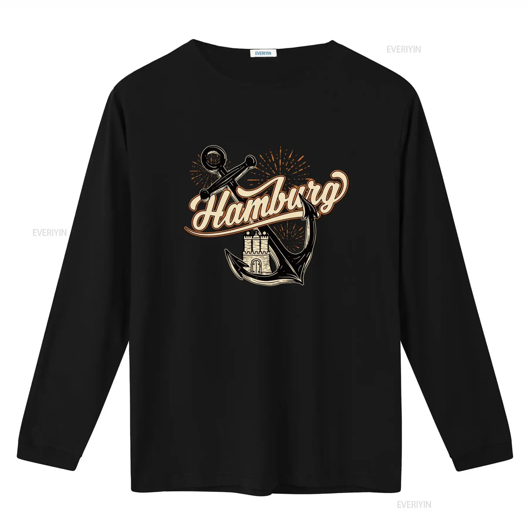 メンズ ハンブルグ アンカー プリント T シャツ 楽しくス - Vintage Fashion Hamburg のレビューと価格