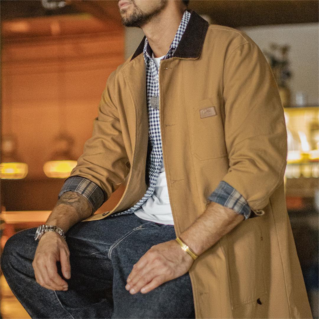 マデン メンズ ヴィンテージ ミシガン ジャケット カーキ  - Vintage Windbreaker Nylon のレビューと価格