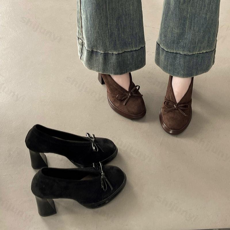 レディースハイヒール 2025 春秋新作 ヴィンテージ風 リ - Vintage Outdoor Fashion のレビューと価格