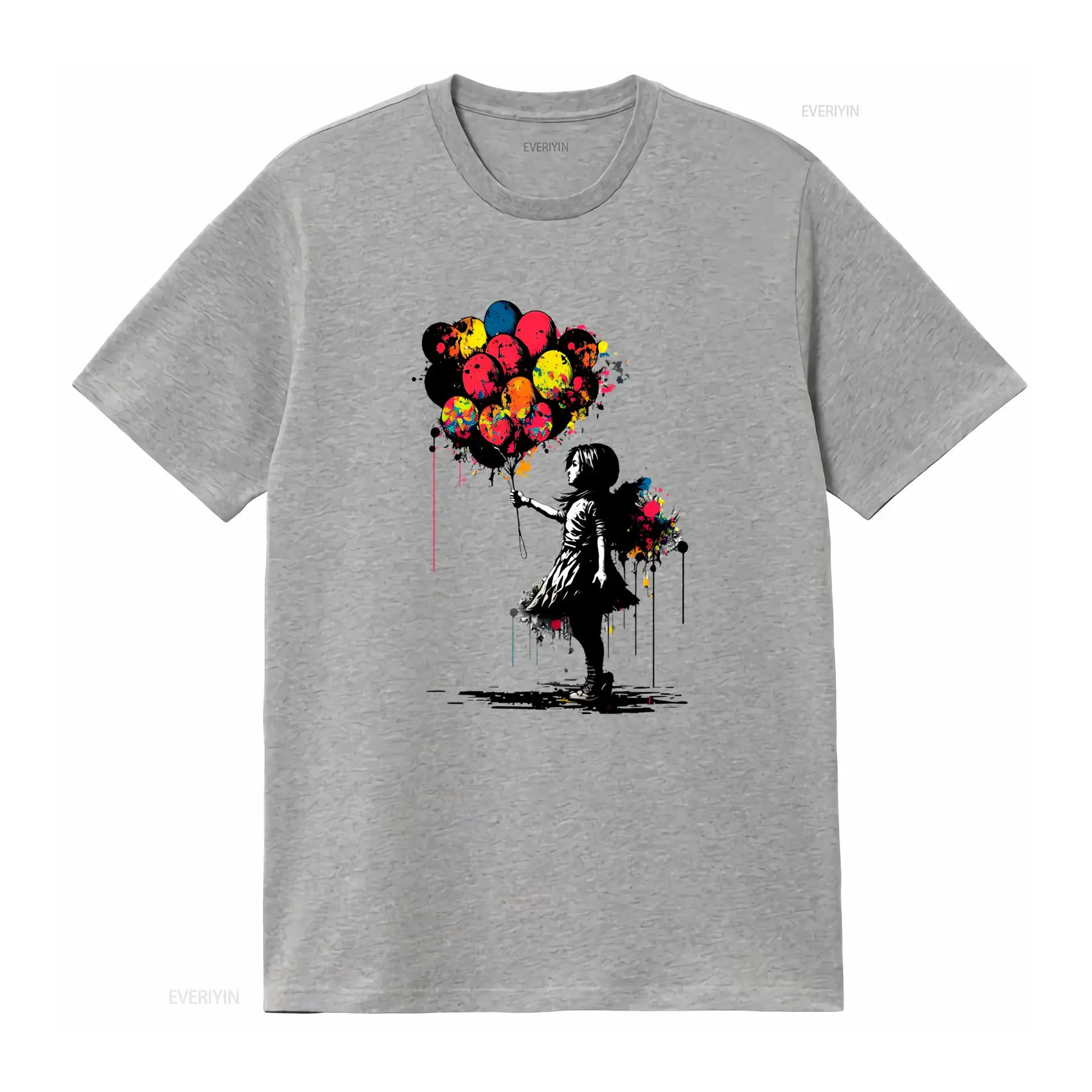バンクシー ピース Tシャツ バルーンガール アートプリント - Vintage Fashion Jersey のレビューと価格