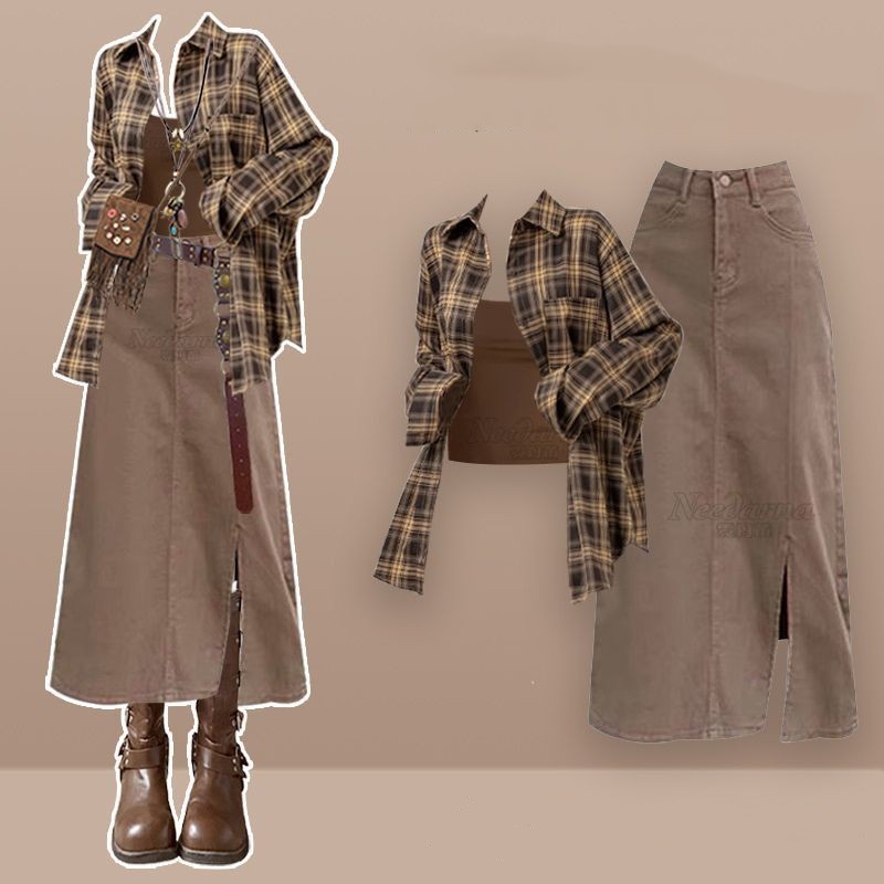 レディース2026夏新作ファッションストライプシャツ+ベスト - Vintage Fashion Jersey のレビューと価格