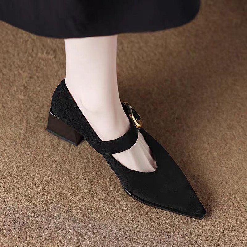 レディース ヴィンテージ メリージェーン ブロックヒール パ - Vintage Fashion Dresses のレビューと価格