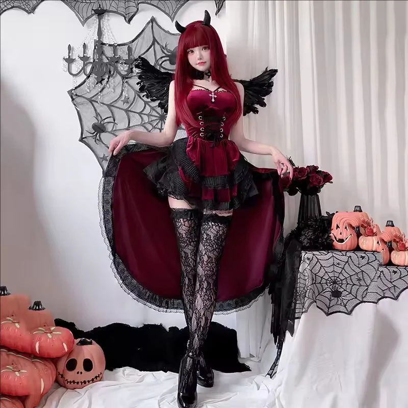 Y2K風のゴシック・ヴィクトリア朝風ヴァンパイア・ブライドド - Vintage Fashion Dresses のレビューと価格