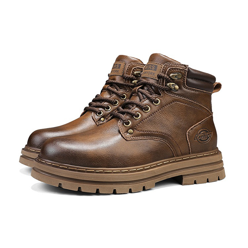 メンズ ヴィンテージ アンクルブーツ、本物の牛革製、レースア - Vintage Outdoor Fashion のレビューと価格