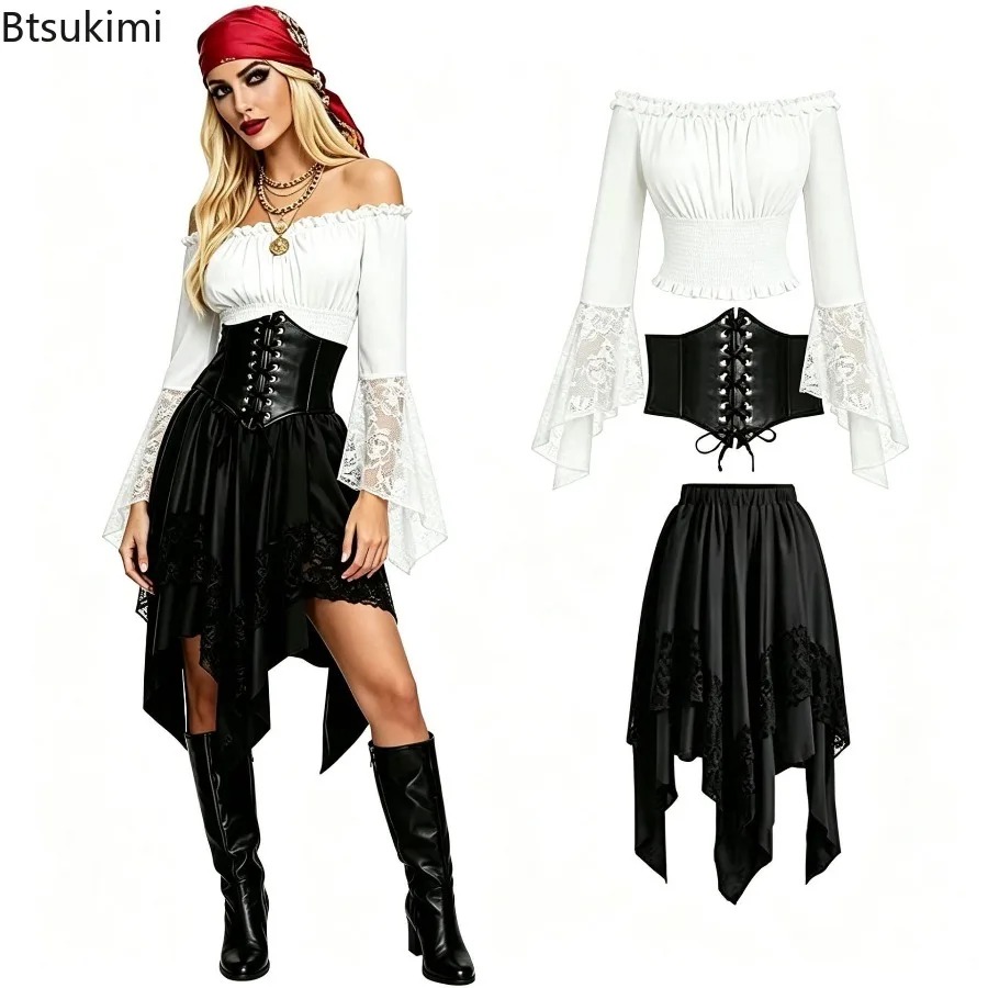 ハロウィン ルネサンス アシンメトリー フェアリーテール ス - Vintage Fashion Dresses のレビューと価格