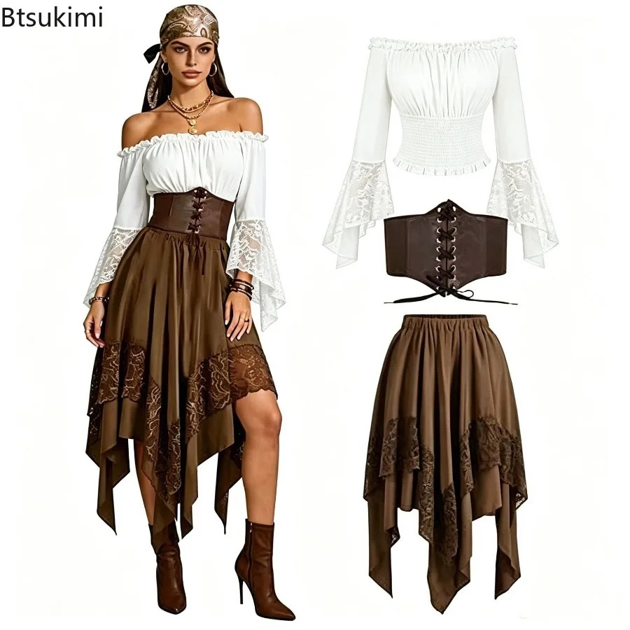 ハロウィン ルネサンス アシンメトリー フェアリーテール ス - Vintage Fashion Dresses のレビューと価格