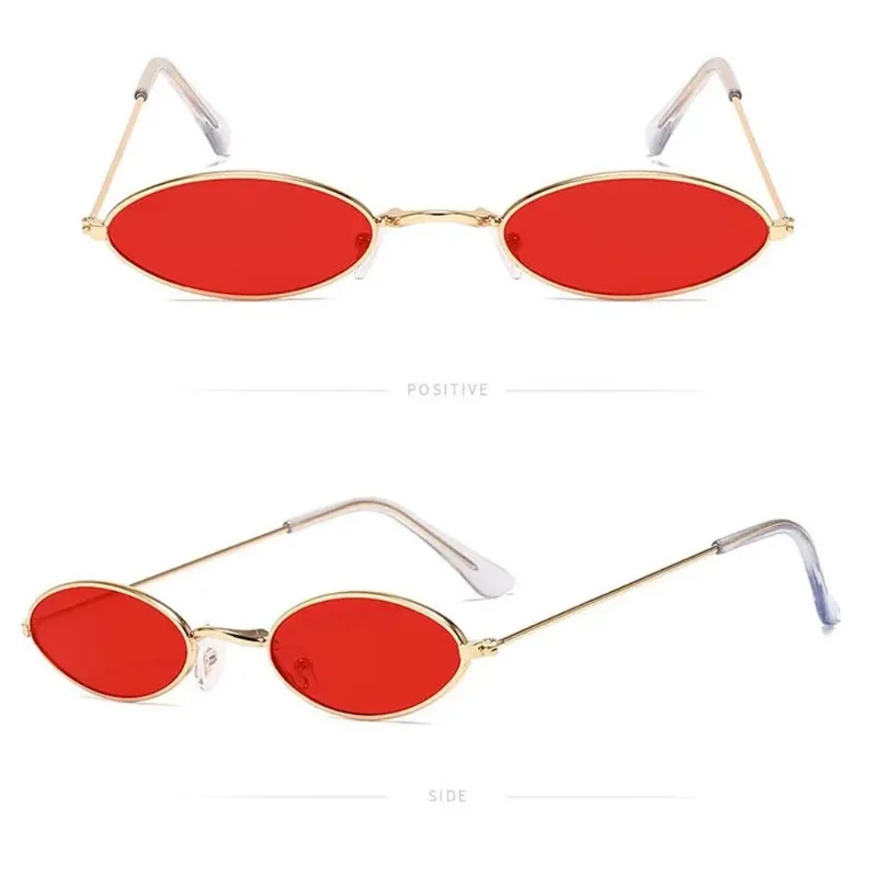 レトロな小ぶりの楕円形サングラス。ヴィンテージ風のメタルフレ - Vintage Outdoor Fashion のレビューと価格
